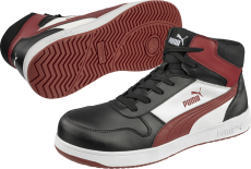 Puma FRONTCOURT BLK/WHT/RED MID S3L ESD FO HRO SR