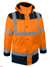 Piamo Warnschutzparka Orange